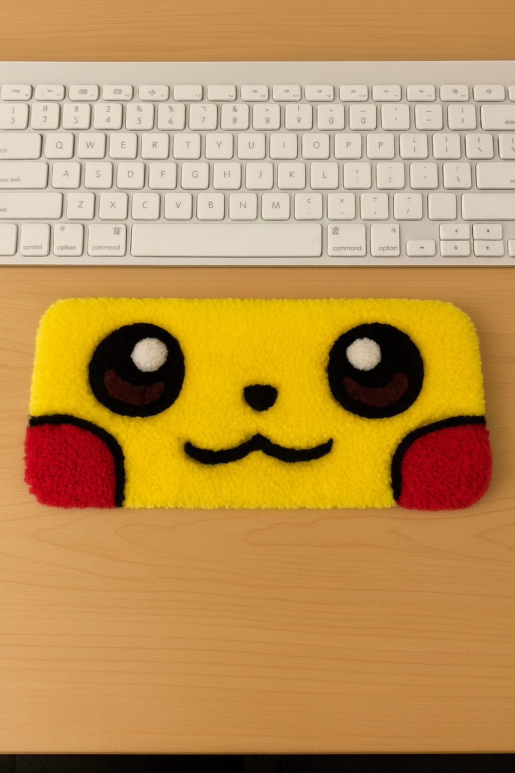 Pikachu Desktop Keyboard Rug
