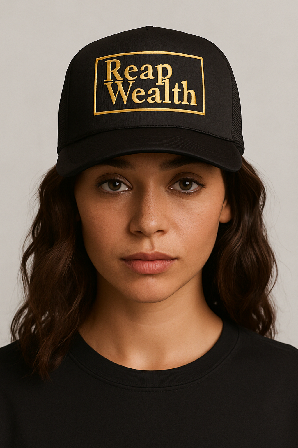 5-Panel Mesh Reap Wealth Trucker