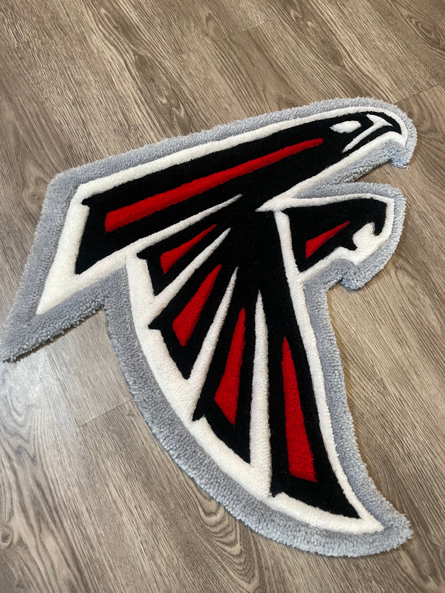 Falcons logo Rug