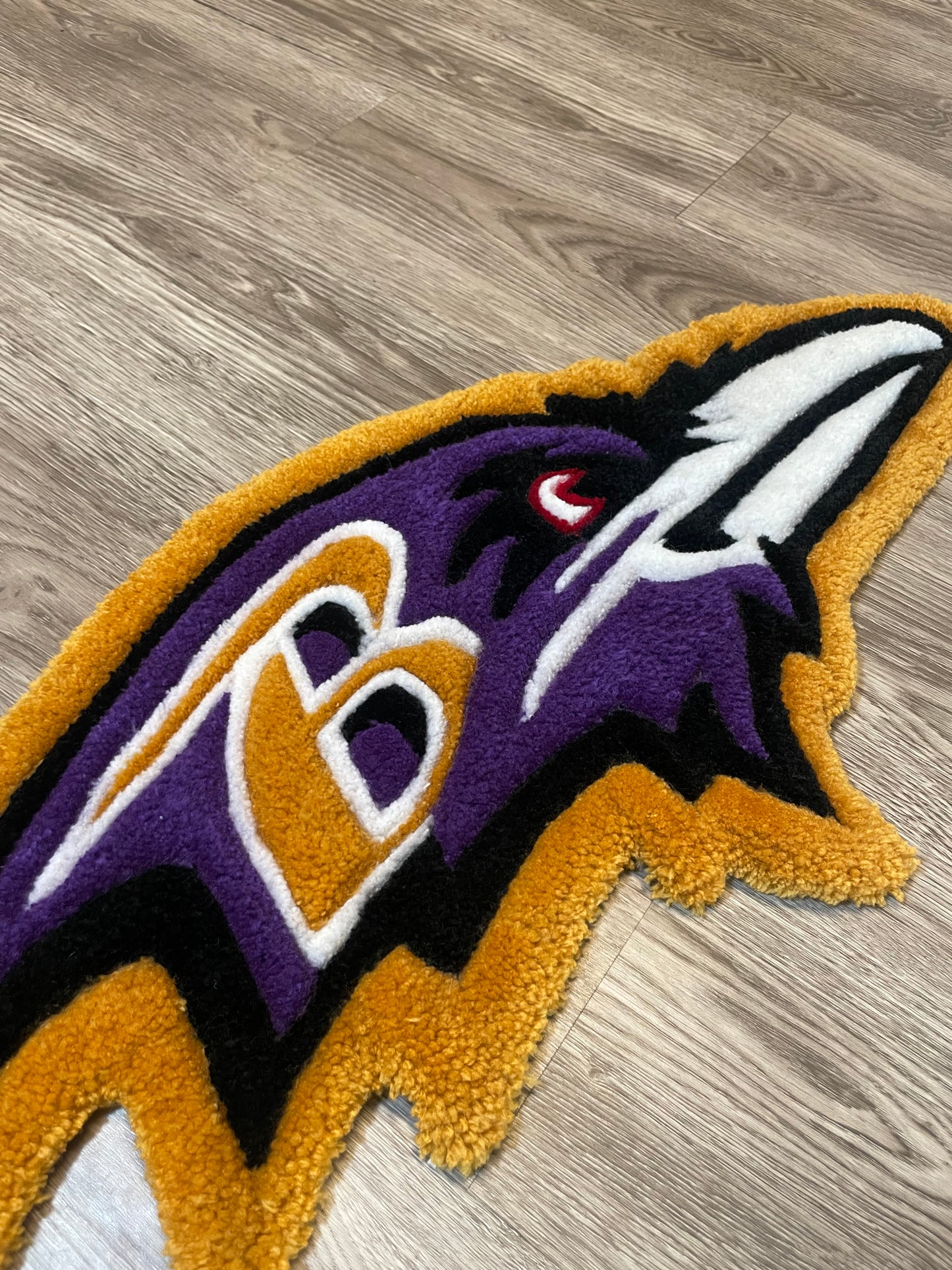 Ravens Logo rug