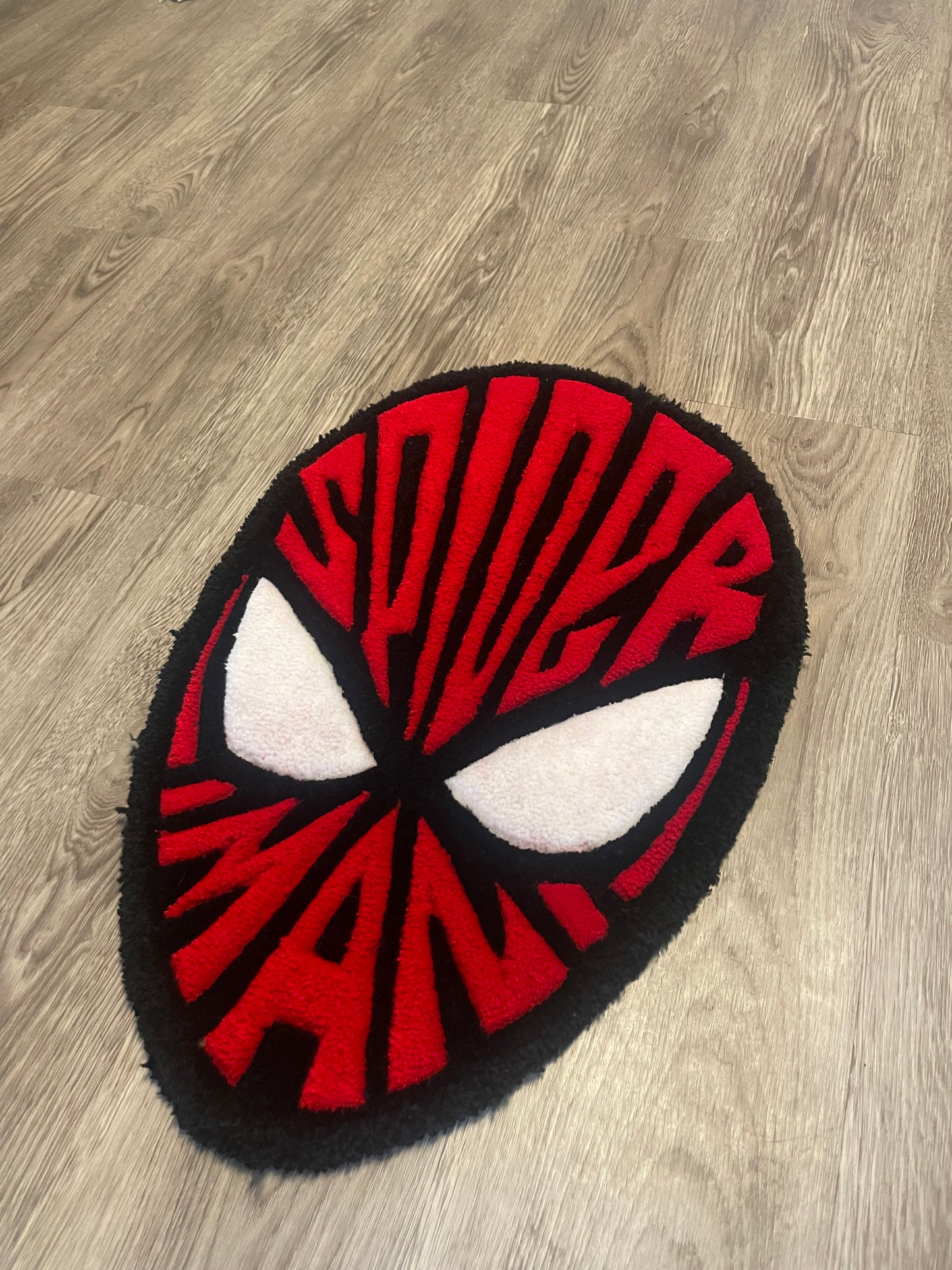 Spider-Man Rug (Black/Red)