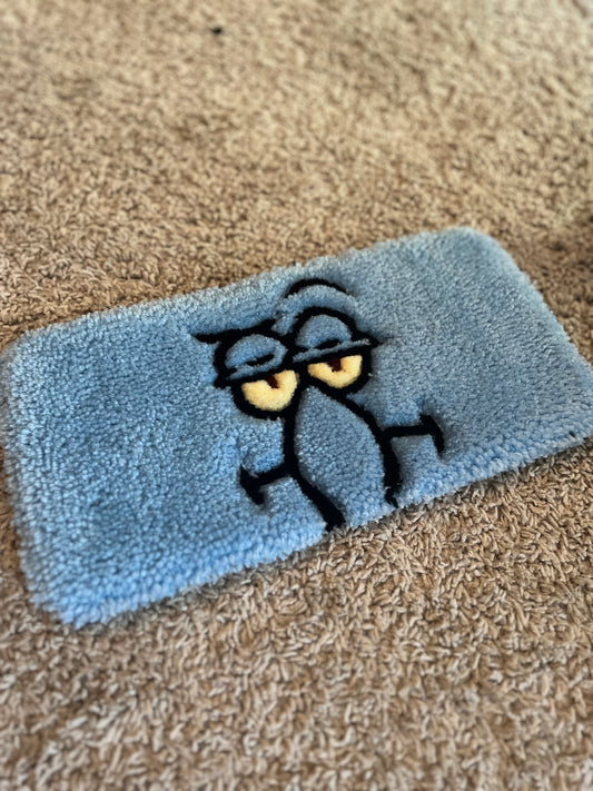 Squidward Desktop Keyboard Rug