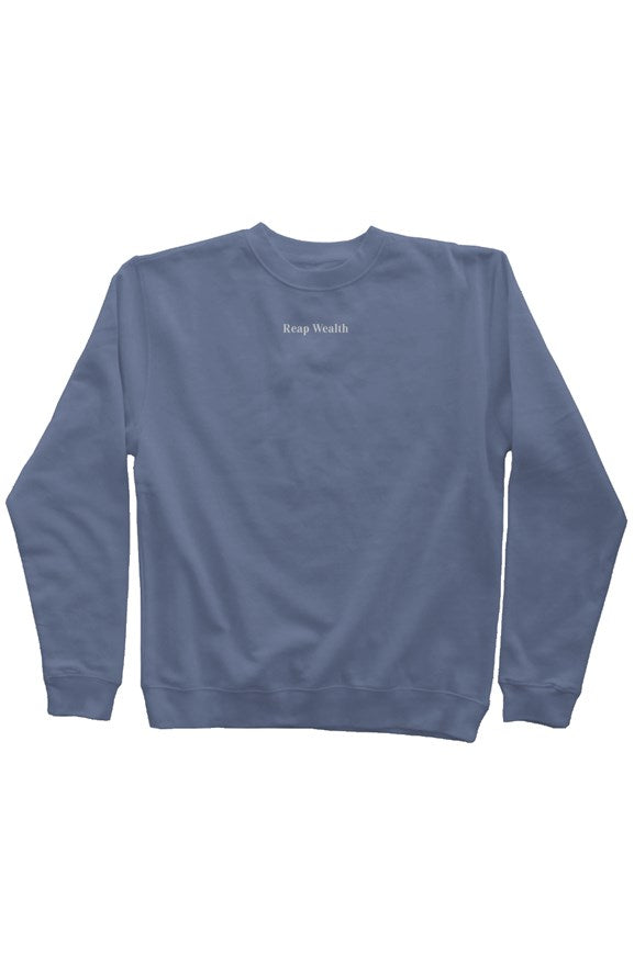 R.W Pigment Dyed Crew-Neck Slate Blue