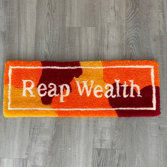Reap Wealth tricolor mat