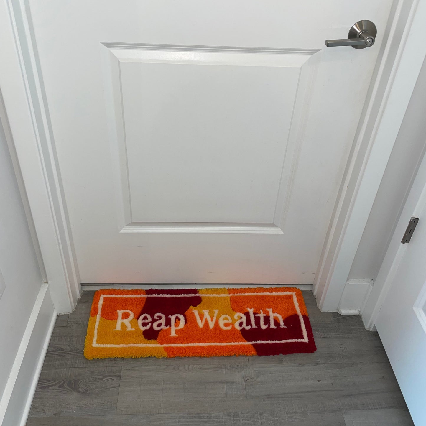 Reap Wealth tricolor mat
