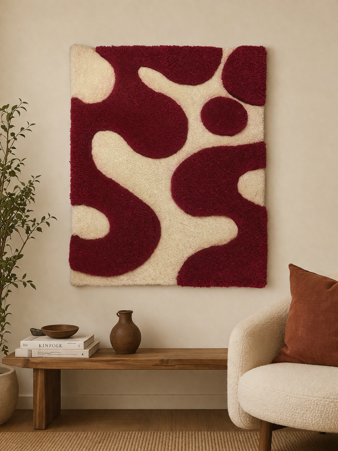 3D Abstract Rug/ Wall Hanging