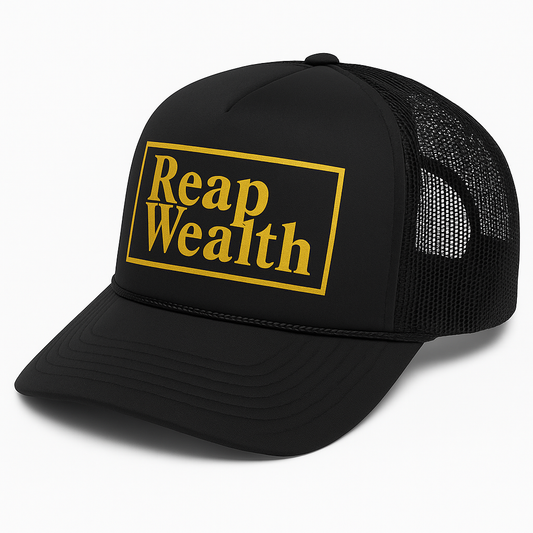 5-Panel Mesh Reap Wealth Trucker