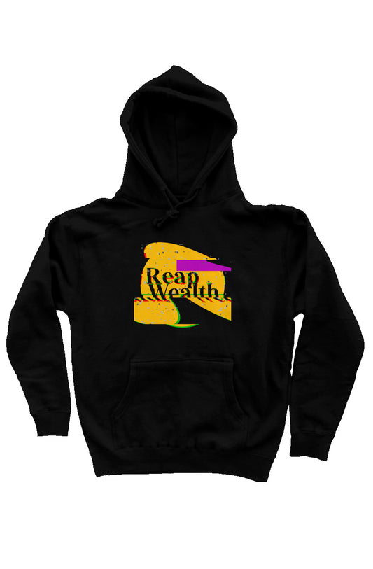 independent heavyweight pullover hoodie glitch