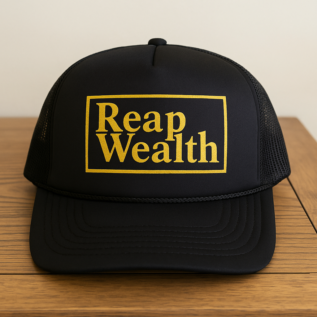 5-Panel Mesh Reap Wealth Trucker