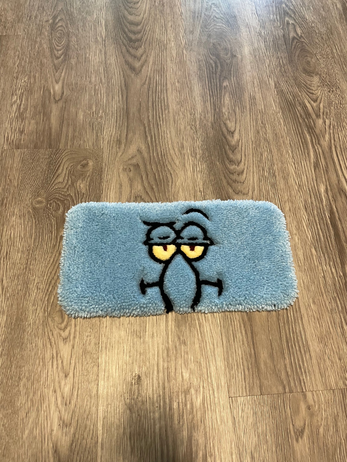Squidward Desktop Keyboard Rug