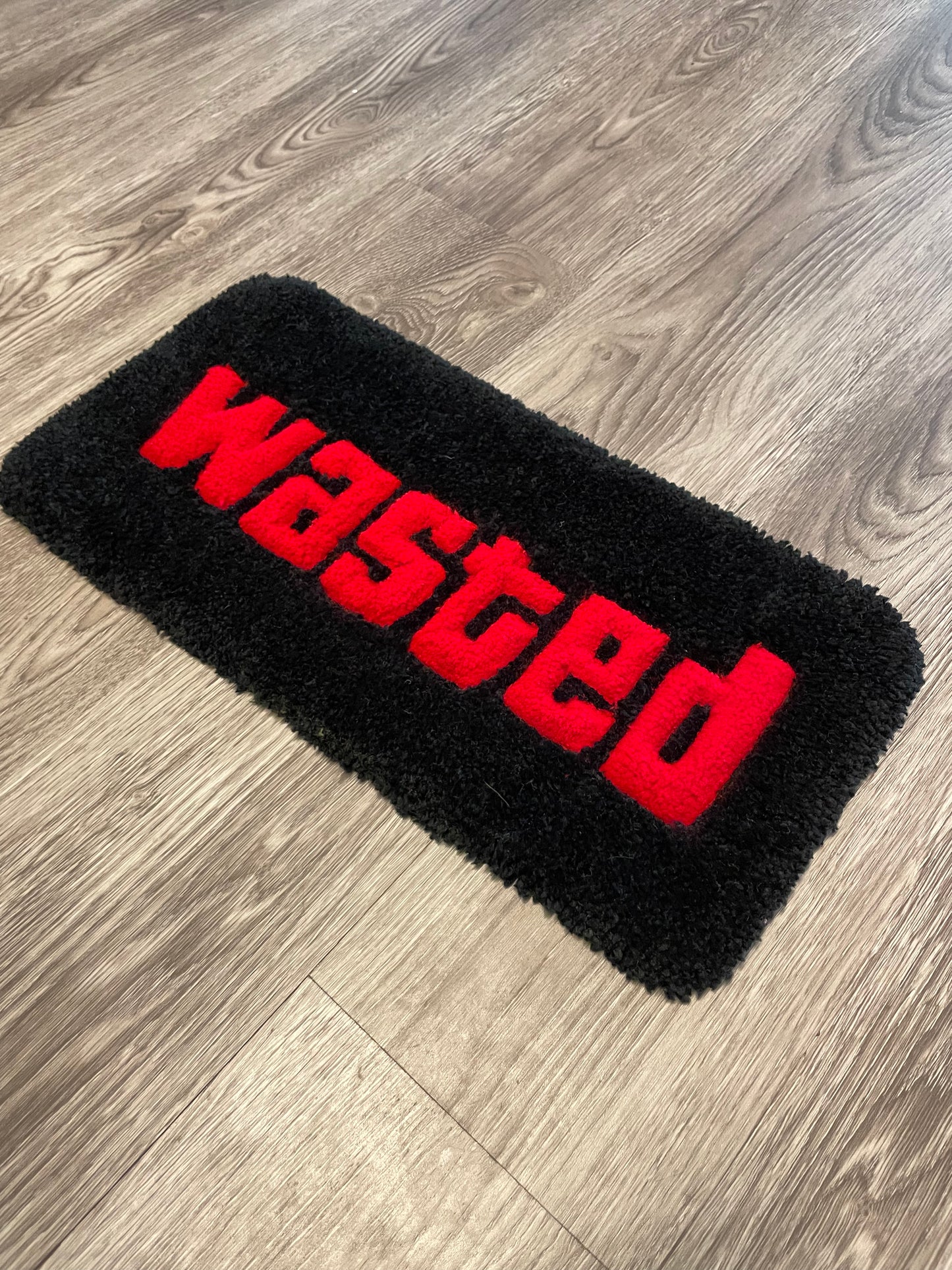 Wasted (GTA Themed keyboard rug)