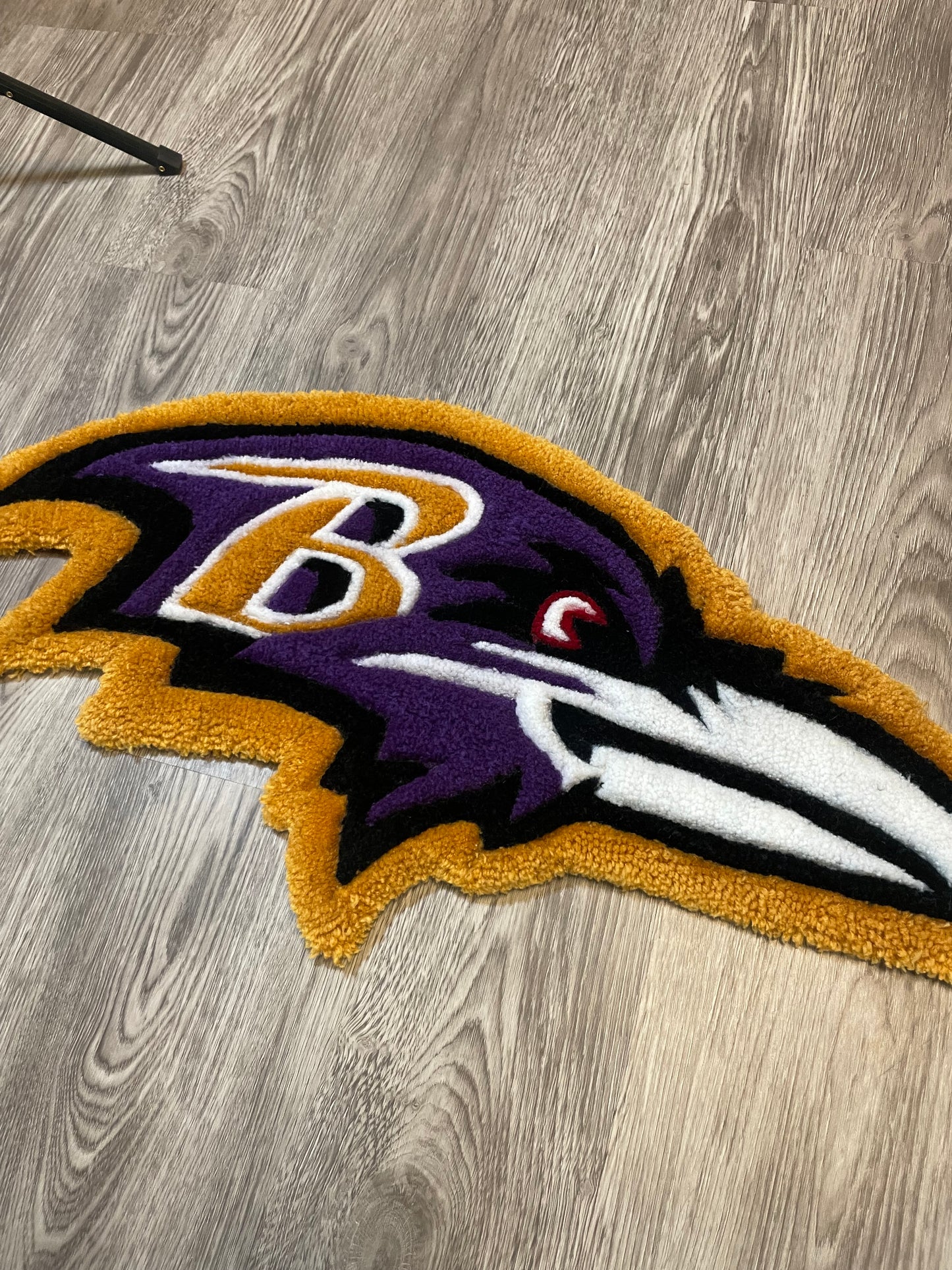 Ravens Logo rug
