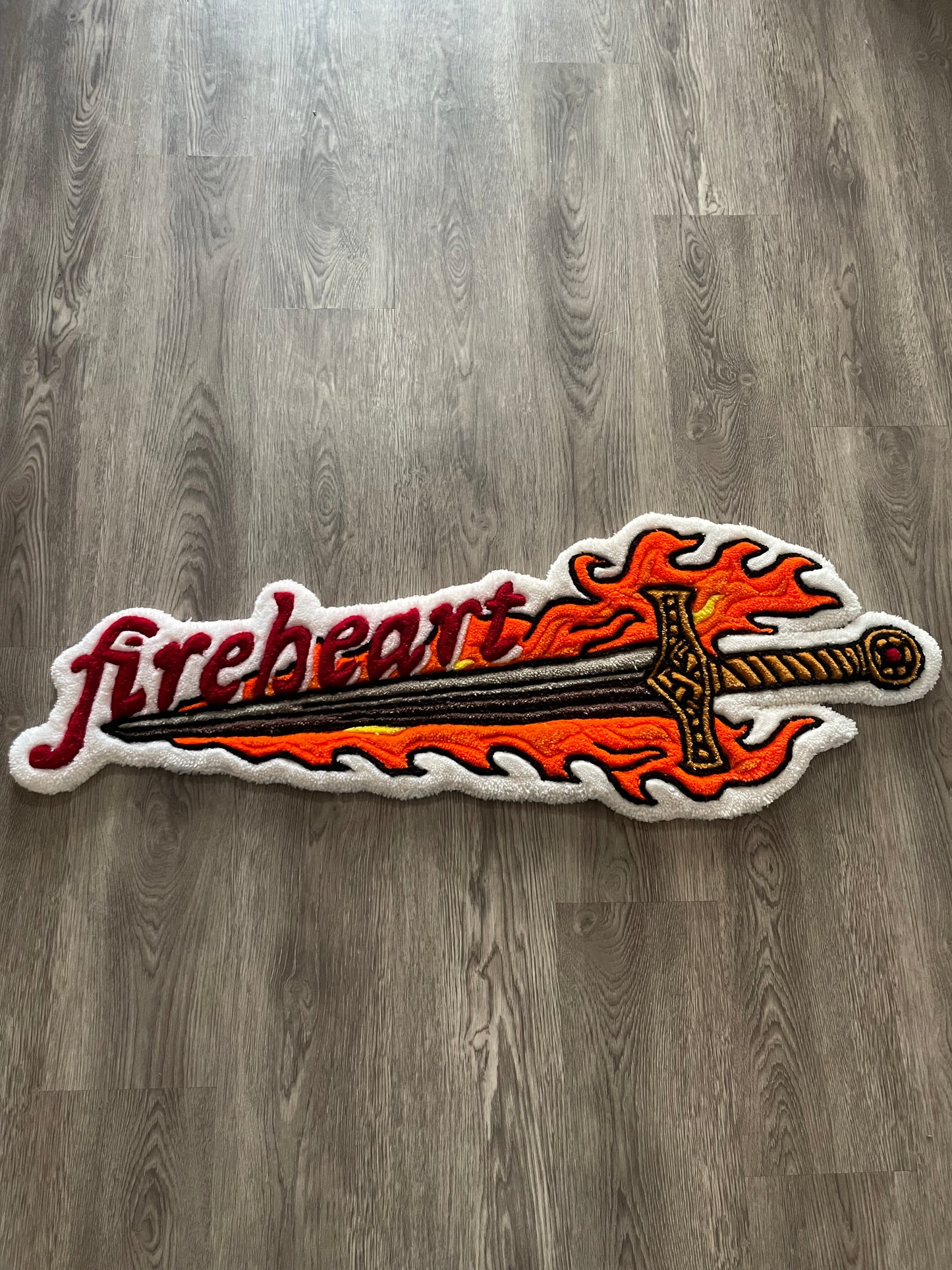 Fireheart Fantasy Bookish Sword