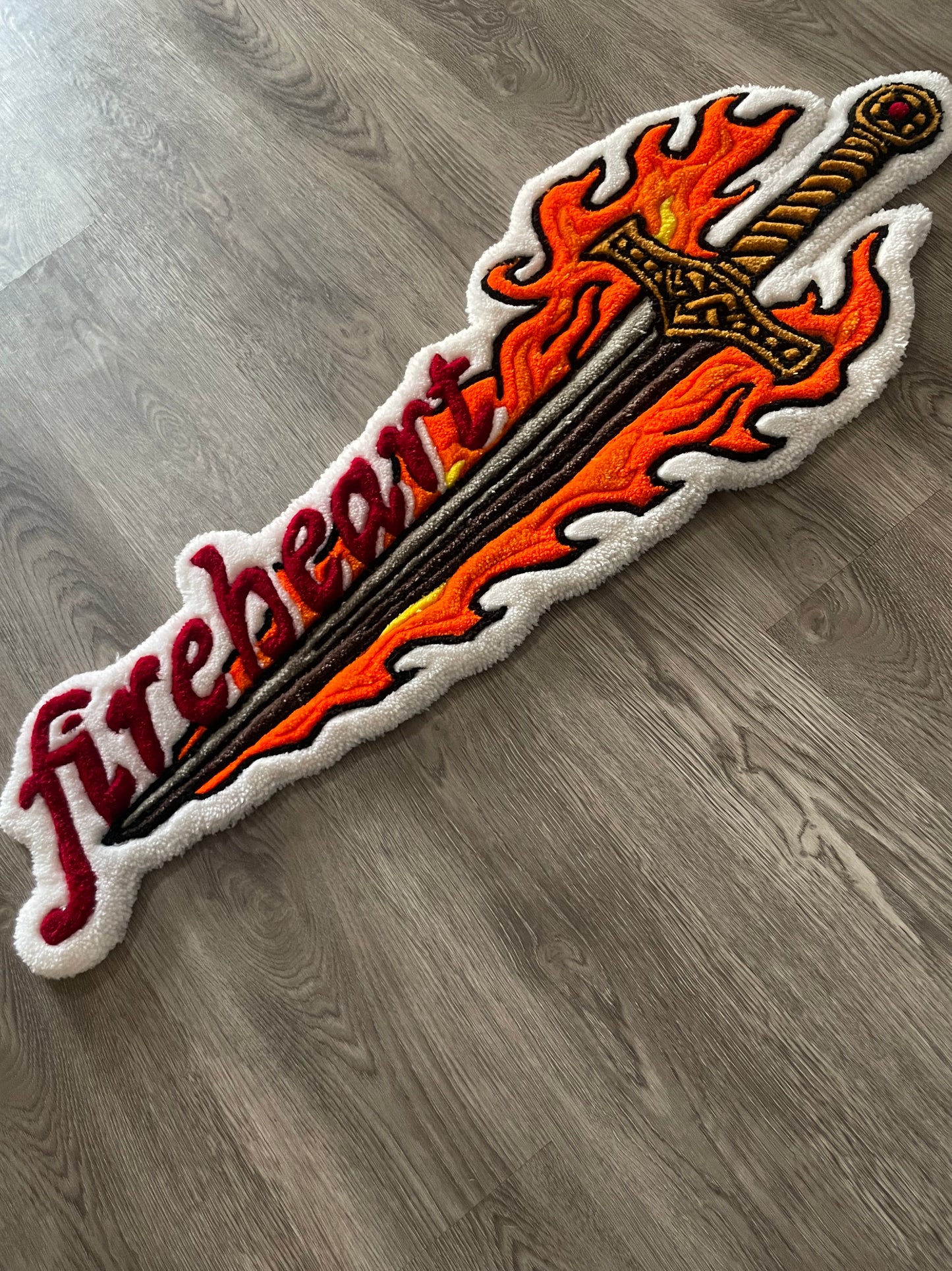 Fireheart Fantasy Bookish Sword