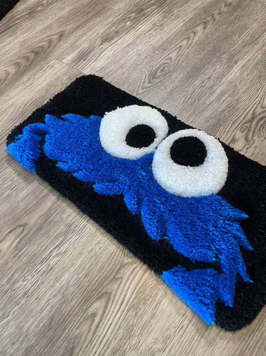 3D Cookie Monster Keyboard/ Desktop Rug